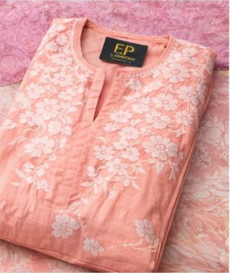  Soft Peach Harmony Kurti